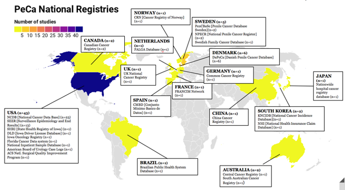 penile cancer national registries globally